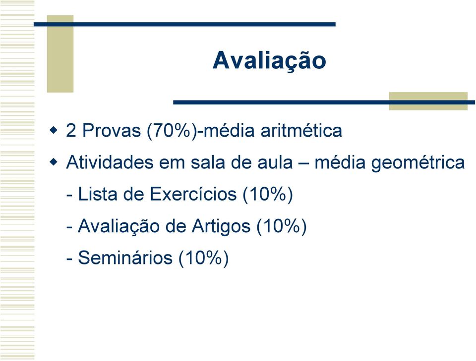 média geométrica - Lista de Exercícios