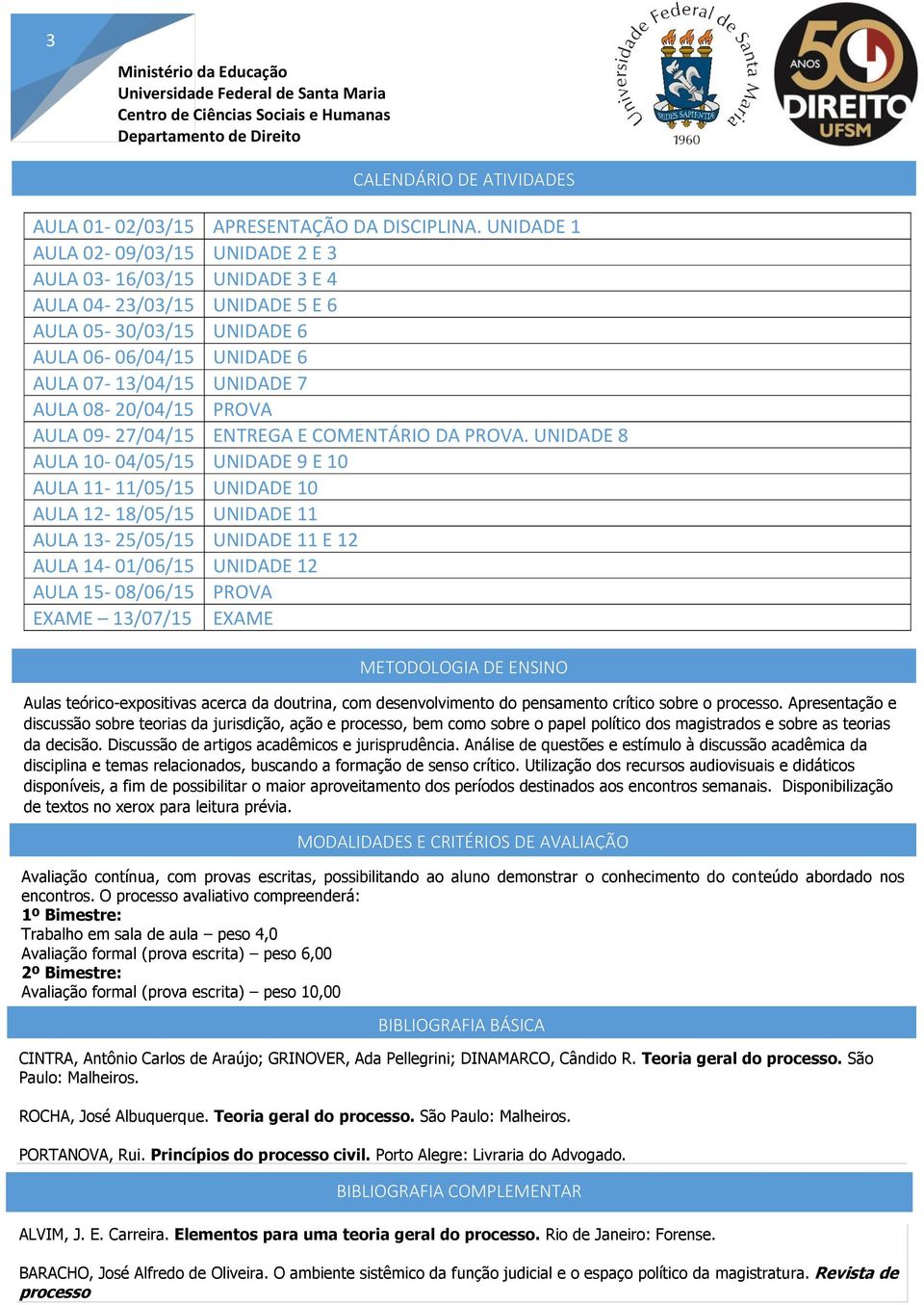 08-20/04/15 PROVA AULA 09-27/04/15 ENTREGA E COMENTÁRIO DA PROVA.