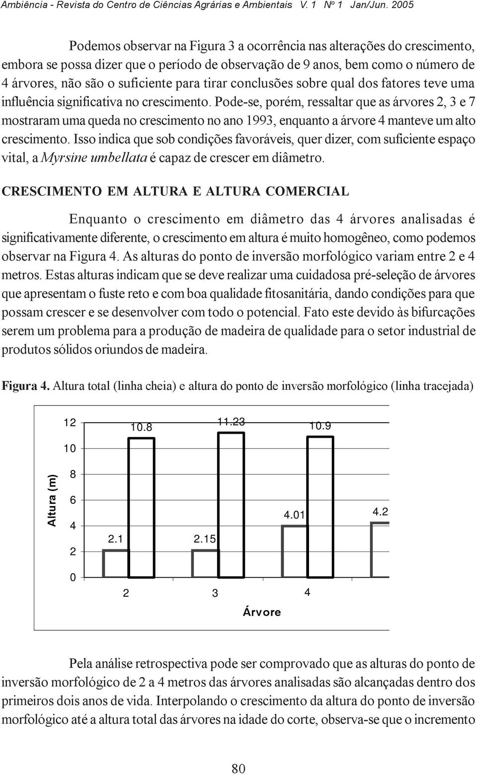 tirar conclusões sobre qual dos fatores teve uma influência significativa no crescimento.