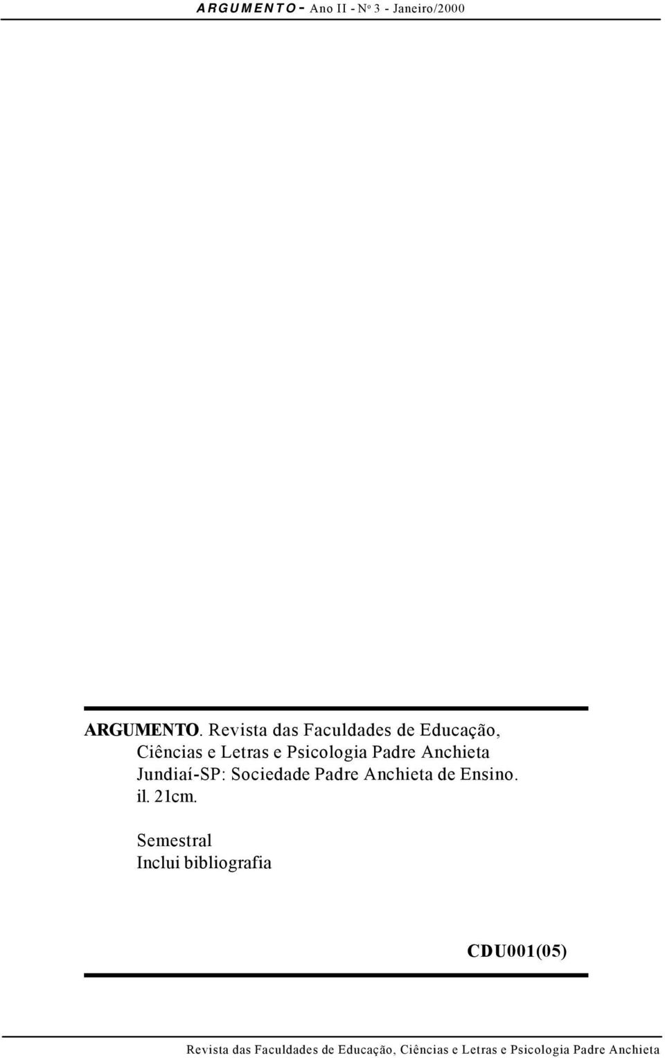 Letras e Psicologia Padre Anchieta Jundiaí-SP: