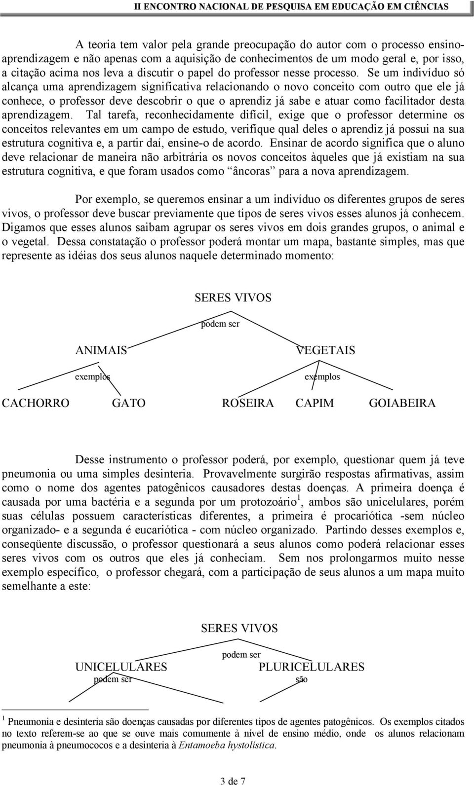 Se um indivíduo só alcança uma aprendizagem significativa relacionando o novo conceito com outro que ele já conhece, o professor deve descobrir o que o aprendiz já sabe e atuar como facilitador desta