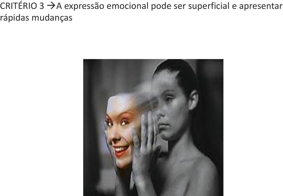 pode ser superficial