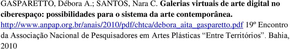 sistema da arte contemporânea. http://www.anpap.org.