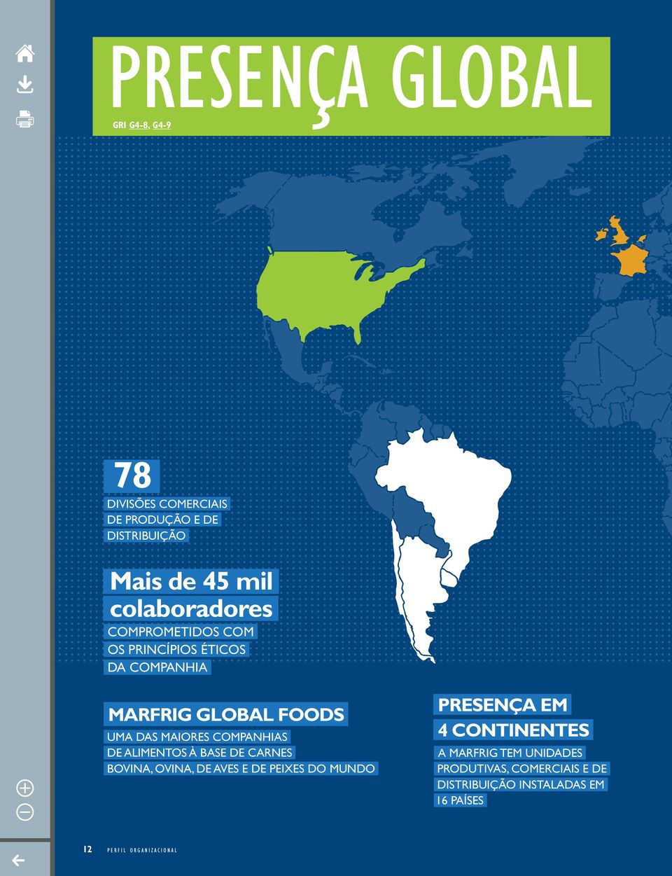 COMPANHIAS DE ALIMENTOS À BASE DE CARNES BOVINA, OVINA, DE AVES E DE PEIES DO MUNDO PRESENÇA EM 4