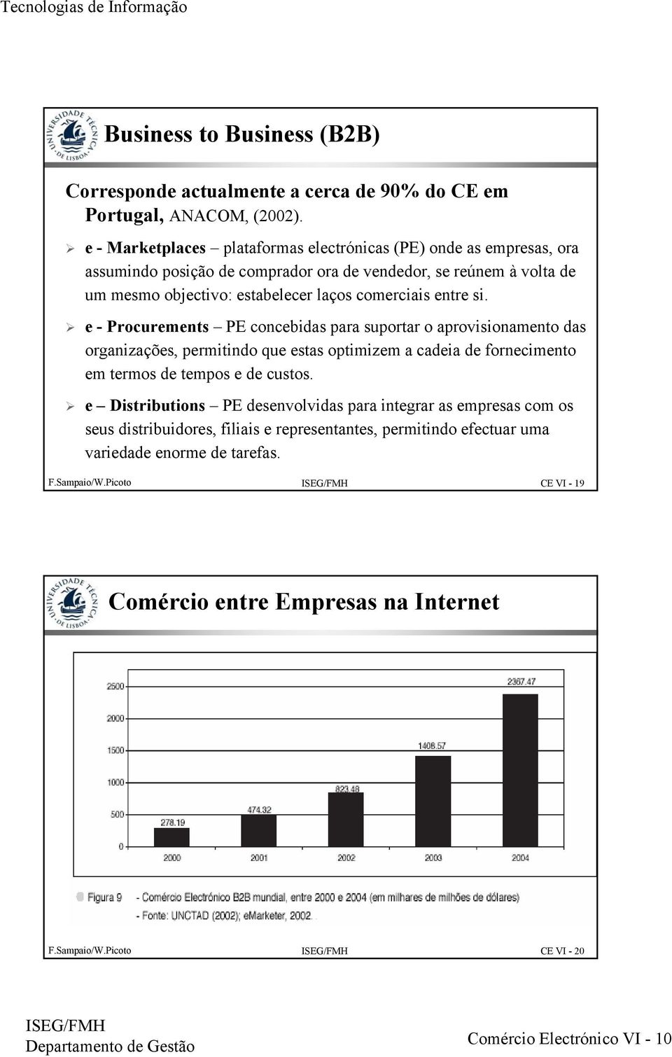 comerciais entre si.