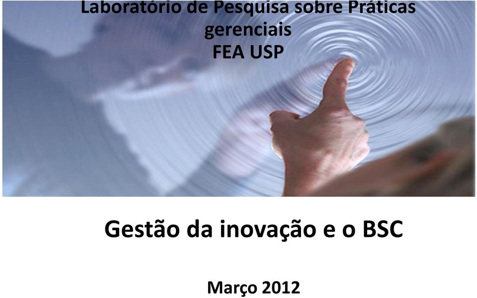 gerenciais FEA USP