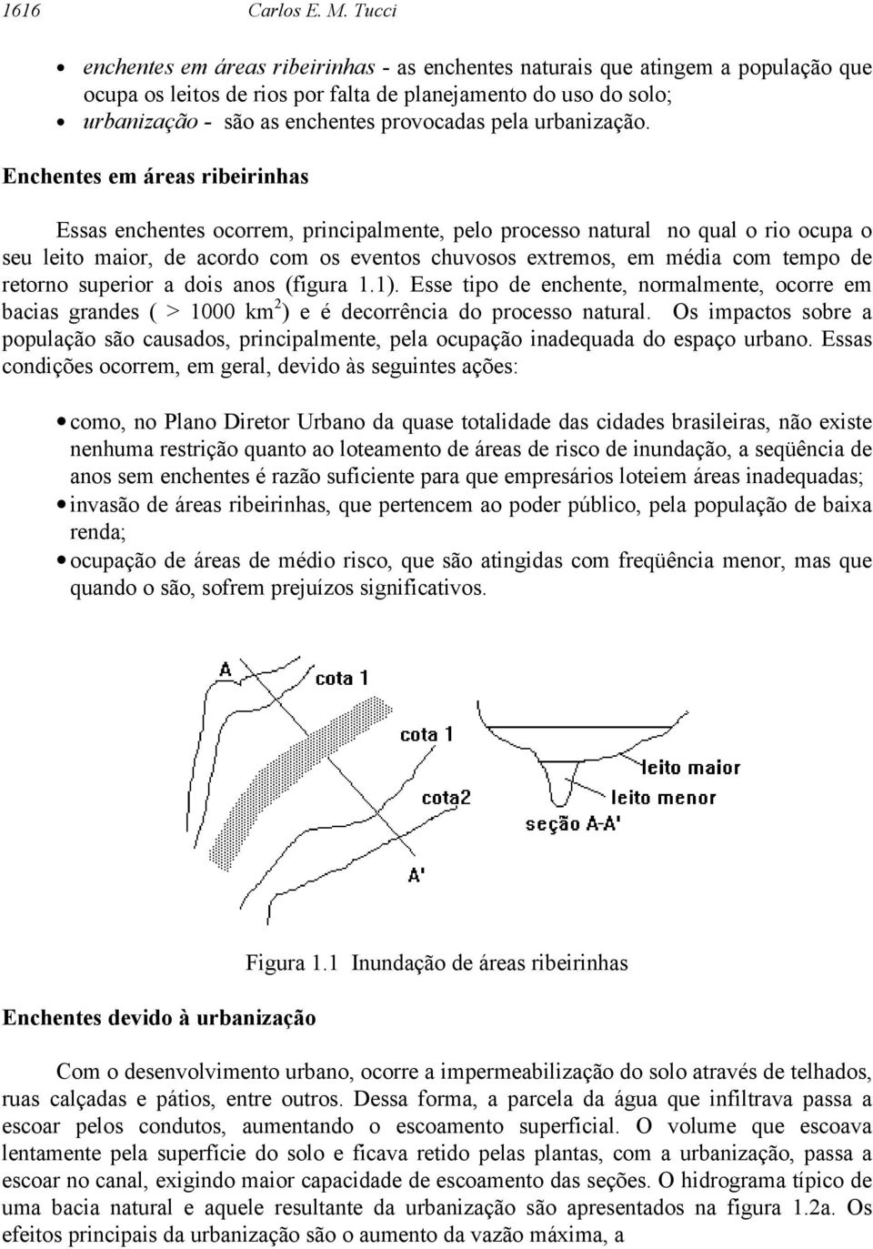 pela urbanização.