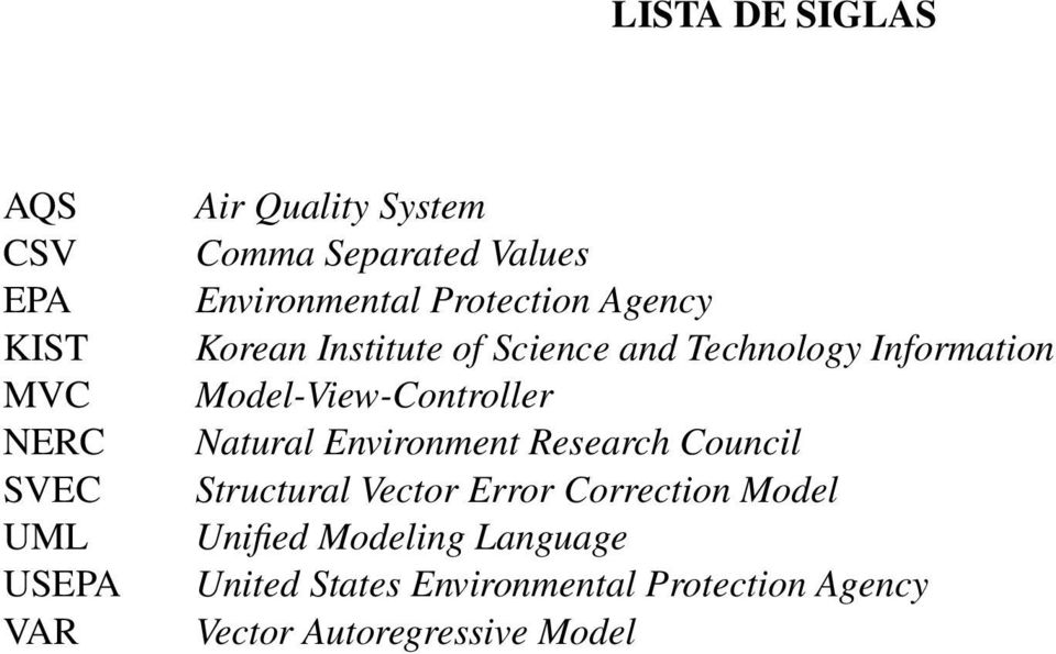 Model-View-Controller Natural Environment Research Council Structural Vector Error Correction