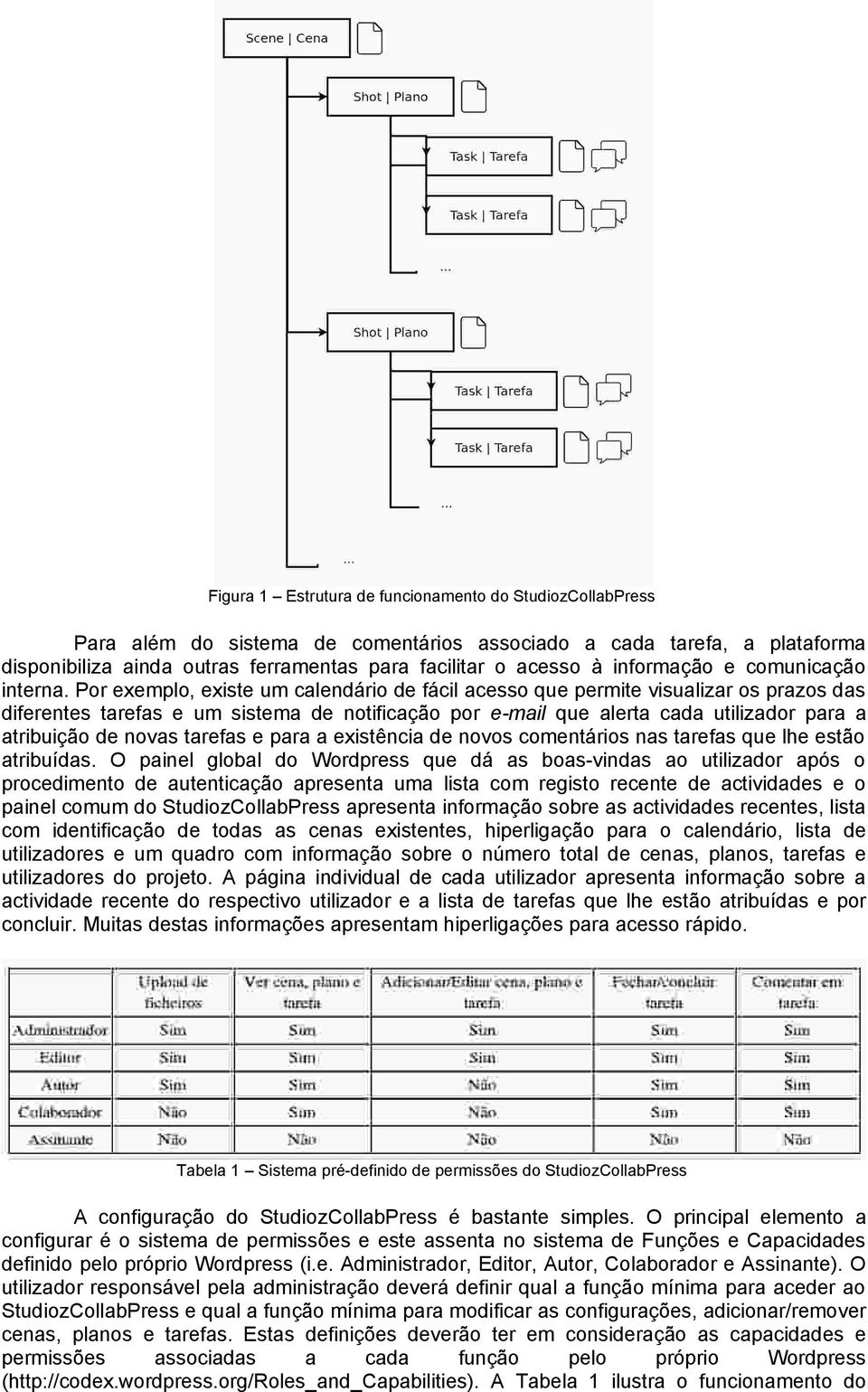 Por exemplo, existe um calendário de fácil acesso que permite visualizar os prazos das diferentes tarefas e um sistema de notificação por e-mail que alerta cada utilizador para a atribuição de novas