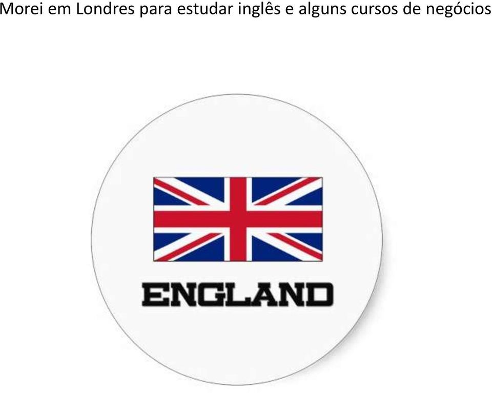 estudar inglês