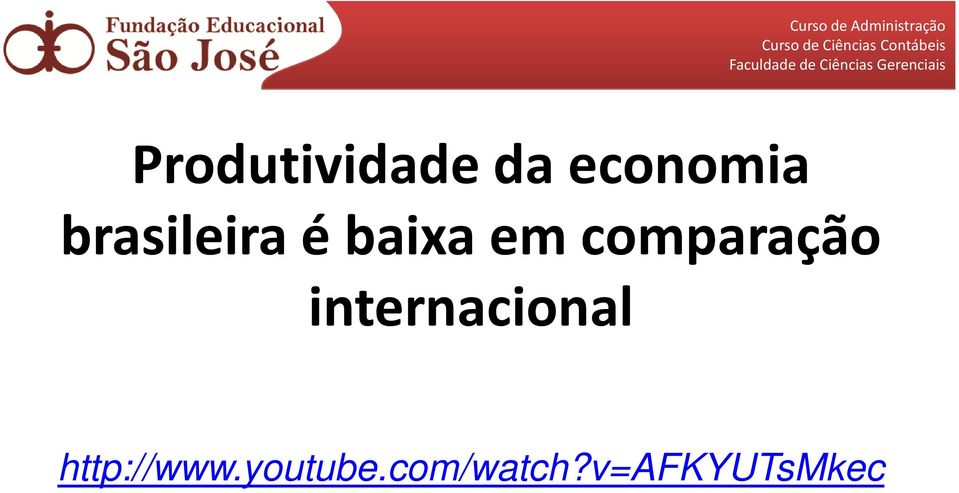 comparação internacional