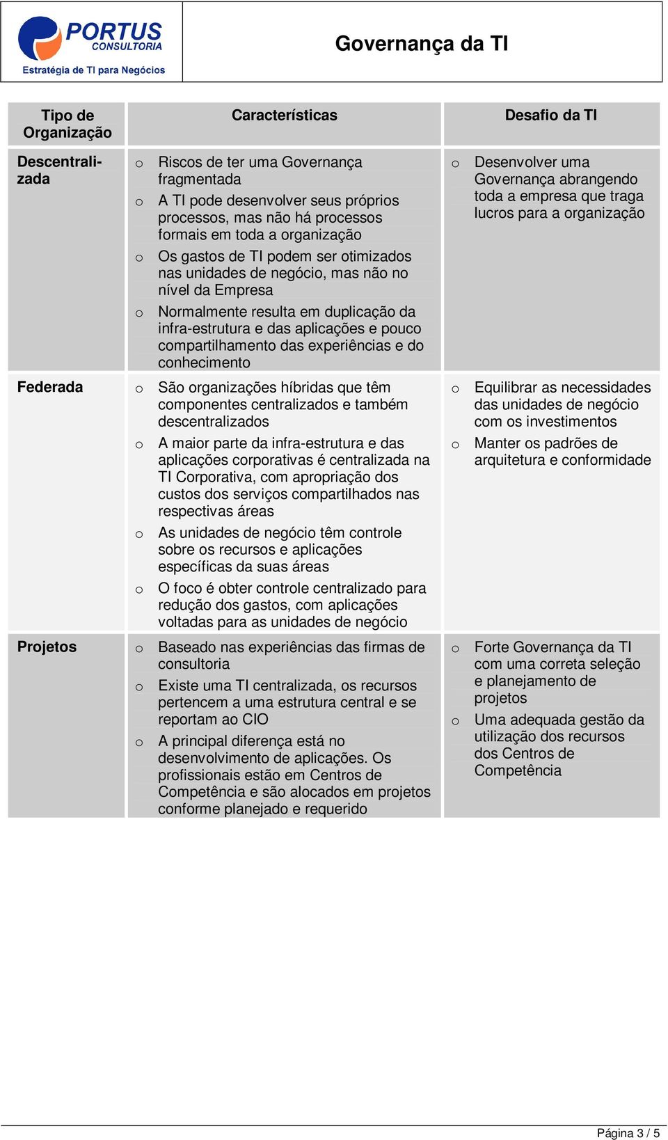 compartilhamento das experiências e do conhecimento o São organizações híbridas que têm componentes centralizados e também descentralizados o A maior parte da infra-estrutura e das aplicações