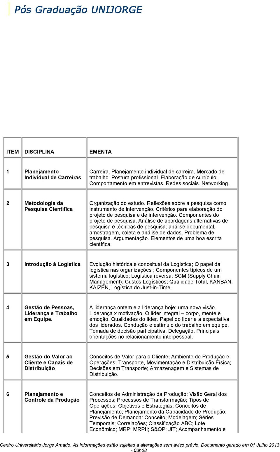 Critérios para elaboração do projeto de pesquisa e de intervenção. Componentes do projeto de pesquisa.