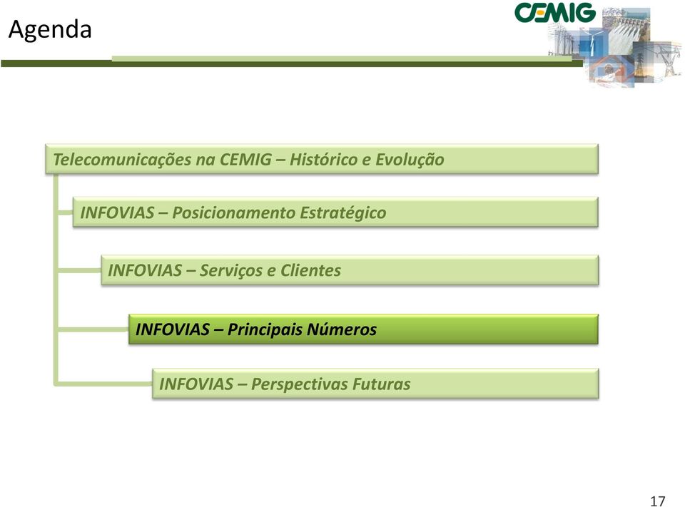 INFOVIAS Serviços e Clientes INFOVIAS