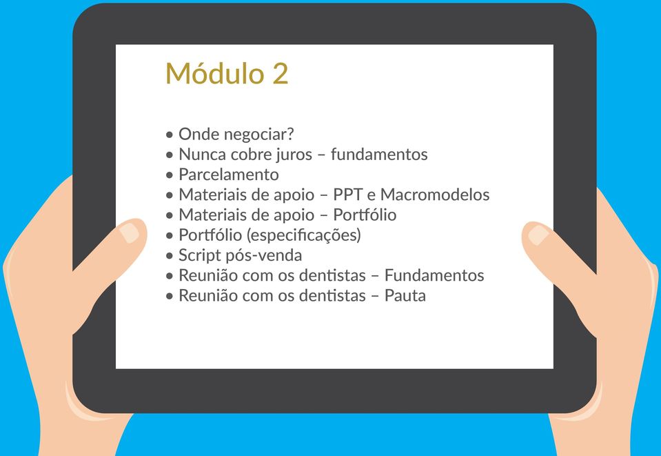 PPT e Macromodelos Materiais de apoio Portfólio Portfólio