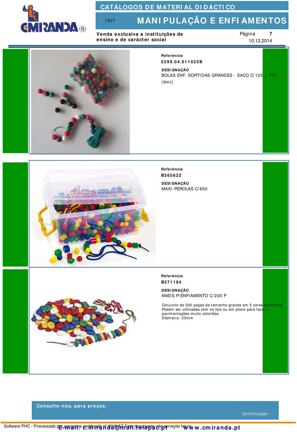 PENFIAMENTO C200 P Conjunto de 200 peças de tamanho grande em 5 cores diferentes.