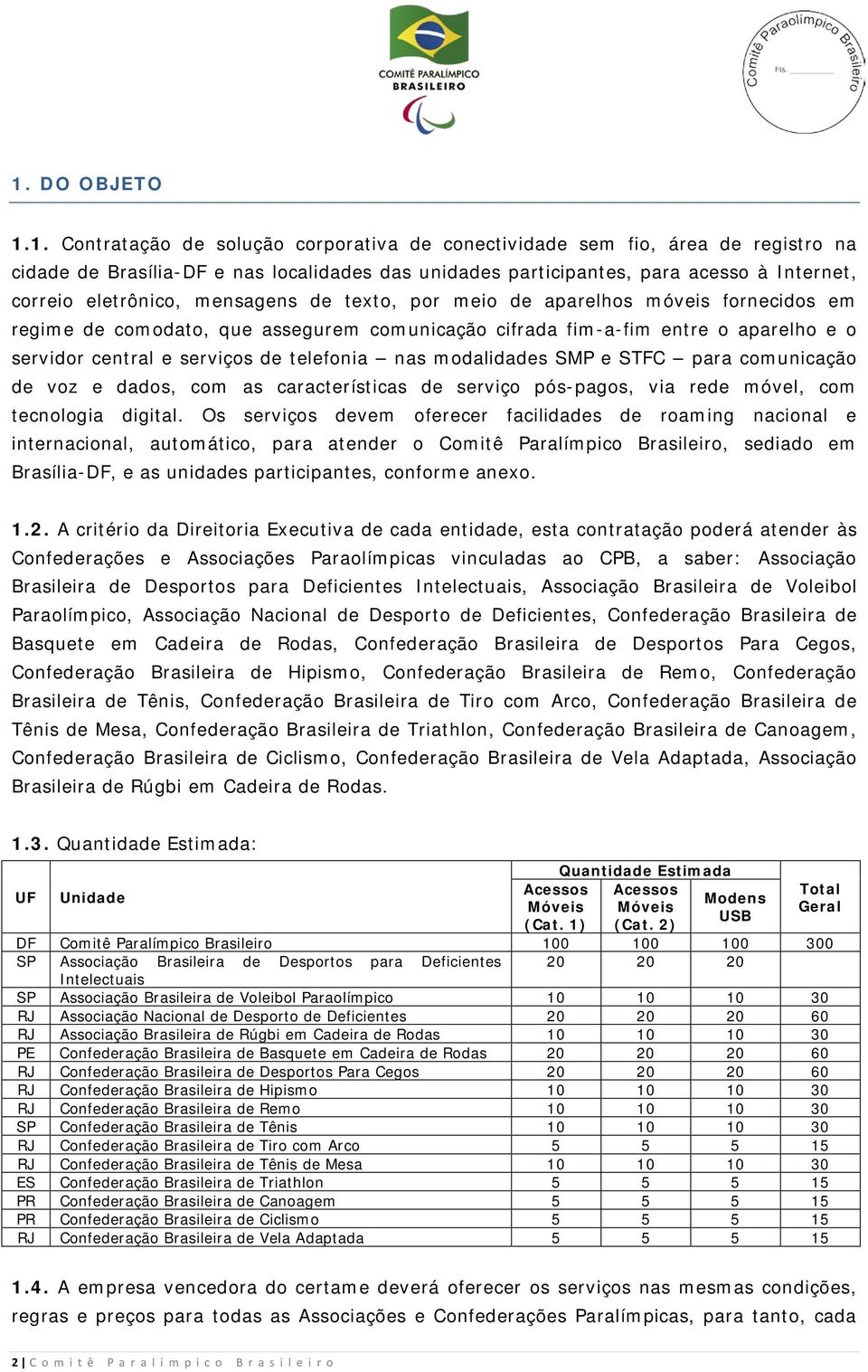 telefonia nas modalidades SMP e STFC para comunicação de voz e dados, com as características de serviço pós-pagos, via rede móvel, com tecnologia digital.