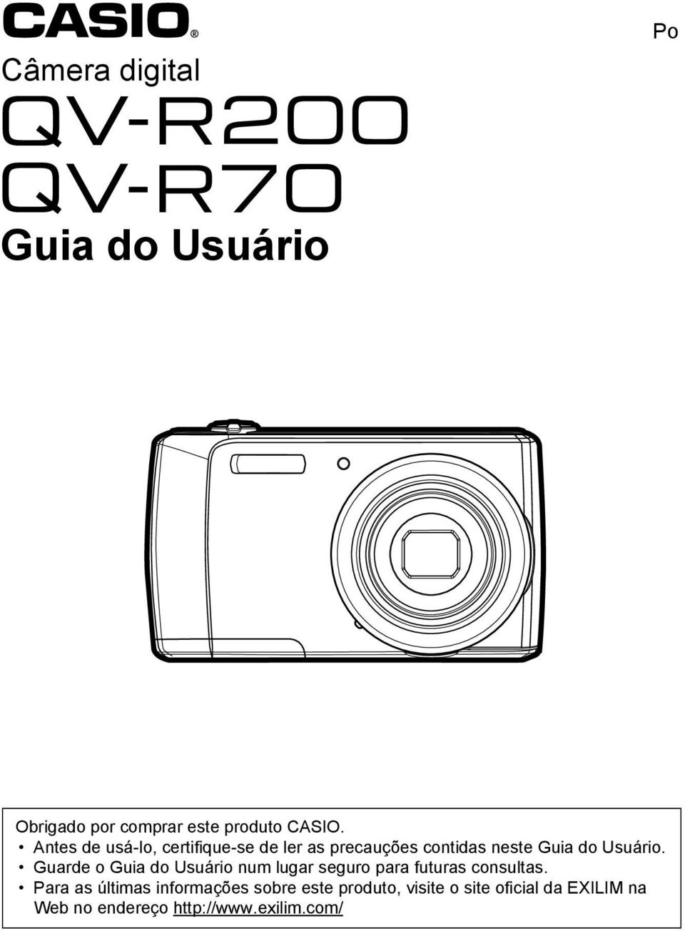 Guarde o Guia do Usuário num lugar seguro para futuras consultas.