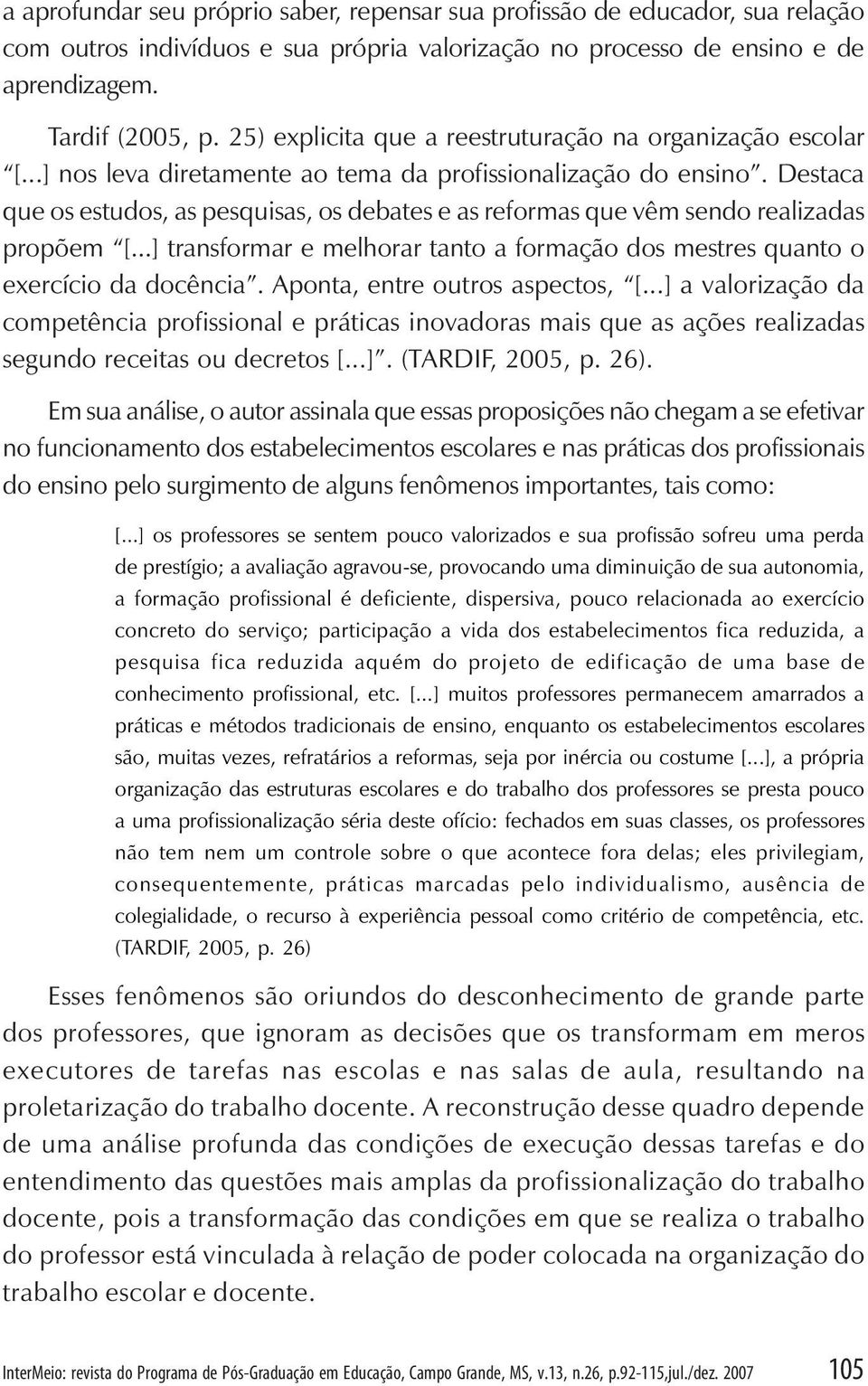 Educação, Campo Grande, MS, v.