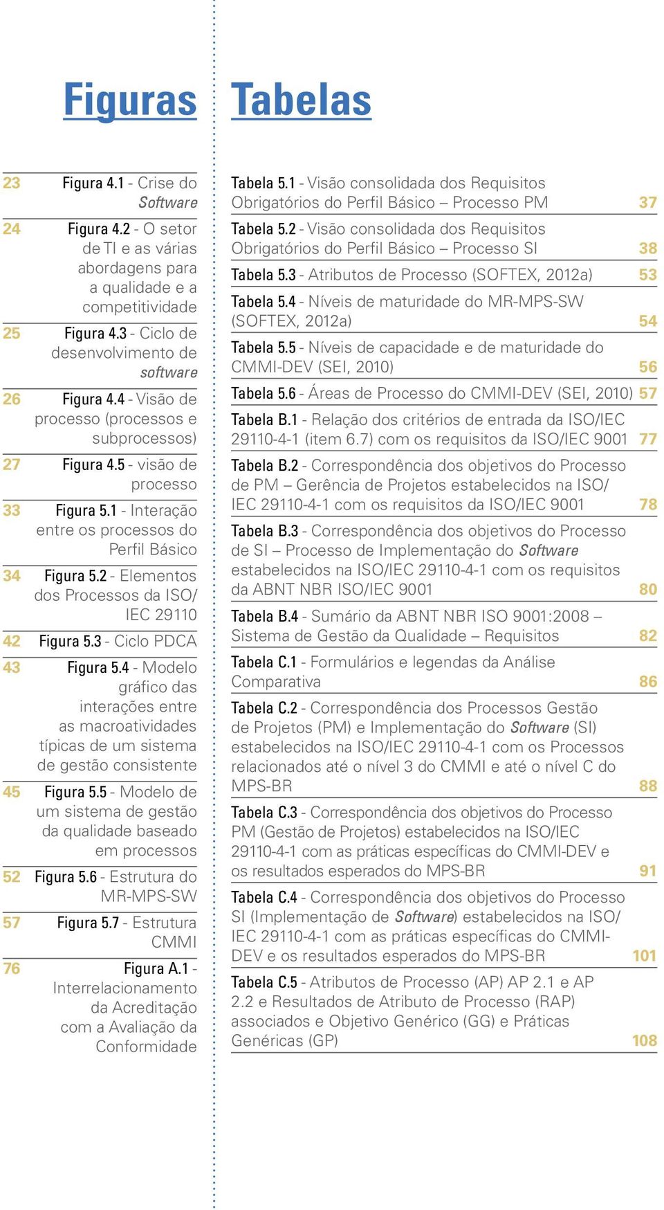 1 - Interação entre os processos do Perfil Básico 34 Figura 5.2 - Elementos dos Processos da ISO/ IEC 29110 42 Figura 5.3 - Ciclo PDCA 43 Figura 5.