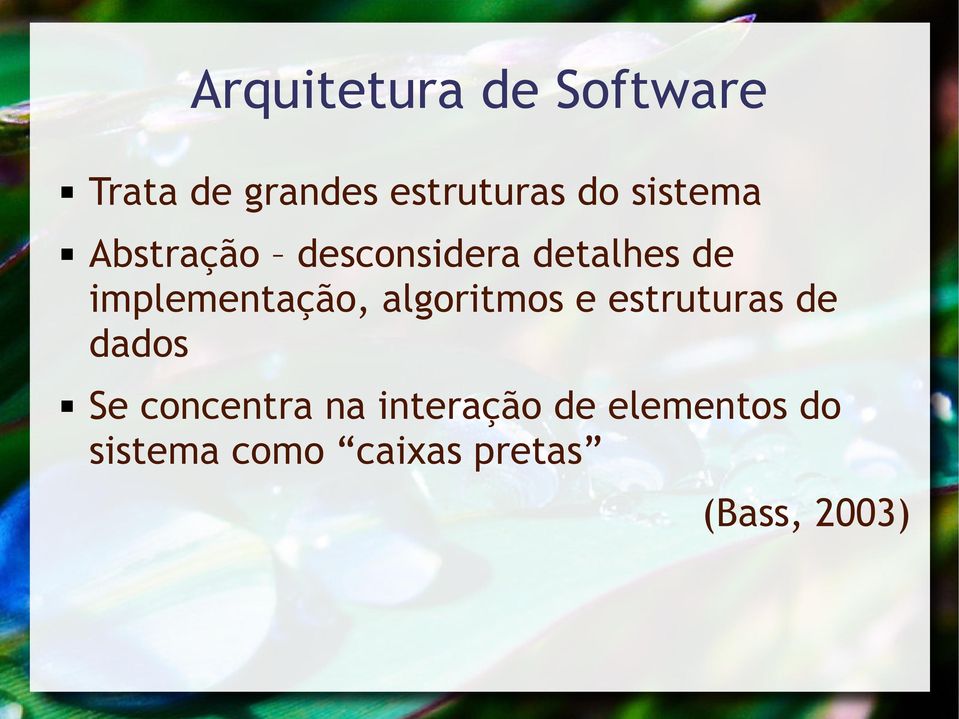 implementação, algoritmos e estruturas de dados Se