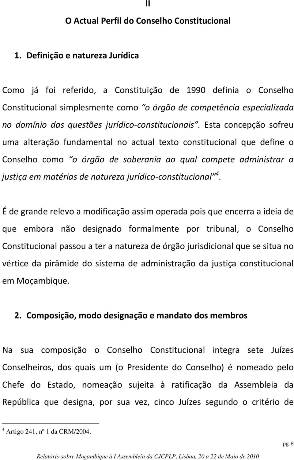 jurídico-constitucionais.