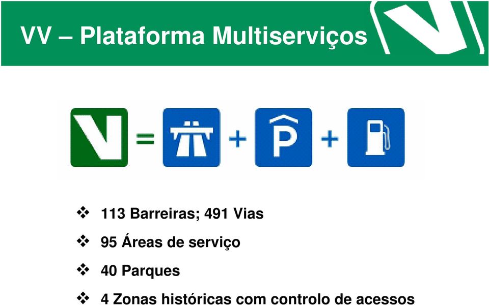 serviço 40 Parques 4 Zonas