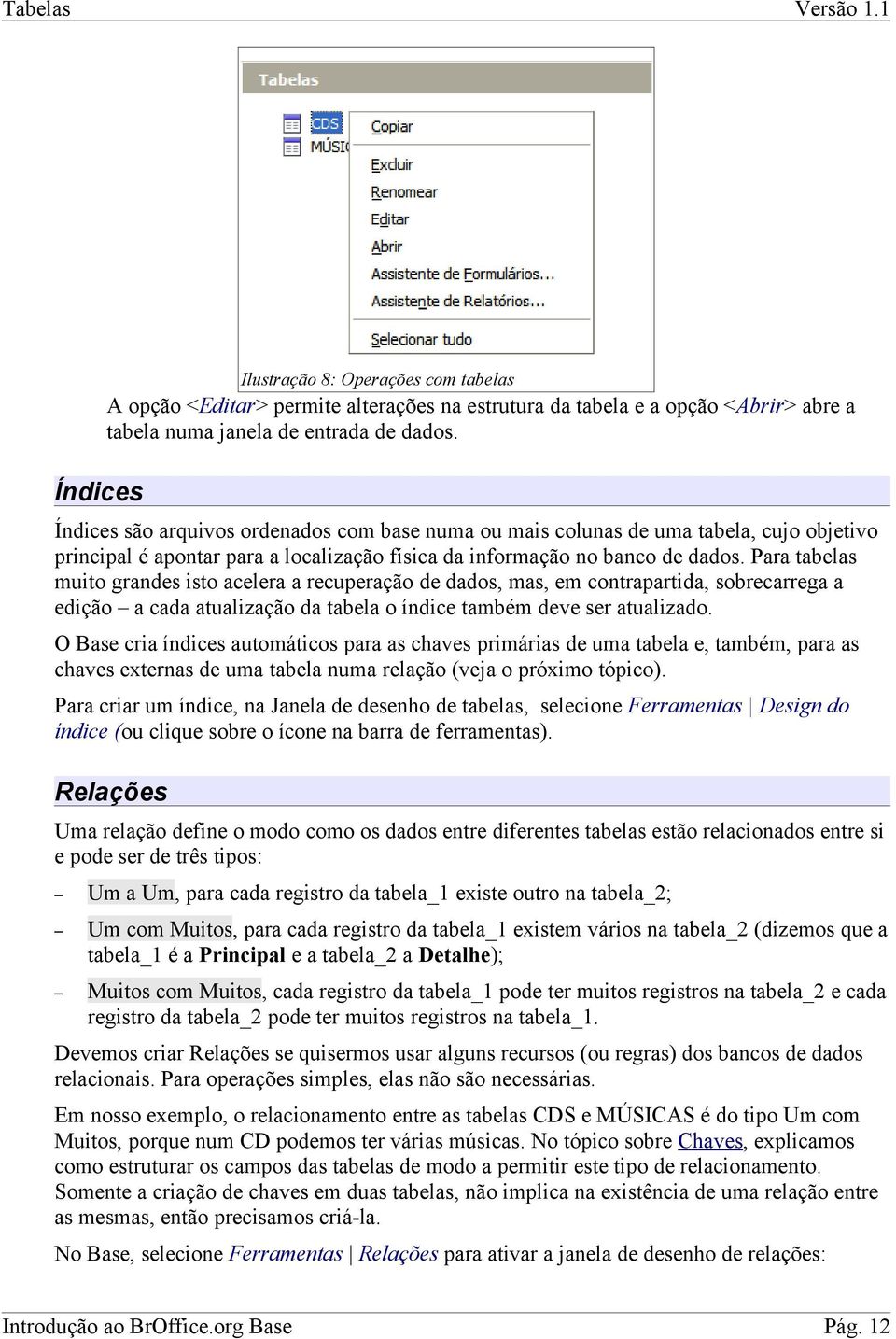 Para tabelas muito grandes isto acelera a recuperação de dados, mas, em contrapartida, sobrecarrega a edição a cada atualização da tabela o índice também deve ser atualizado.