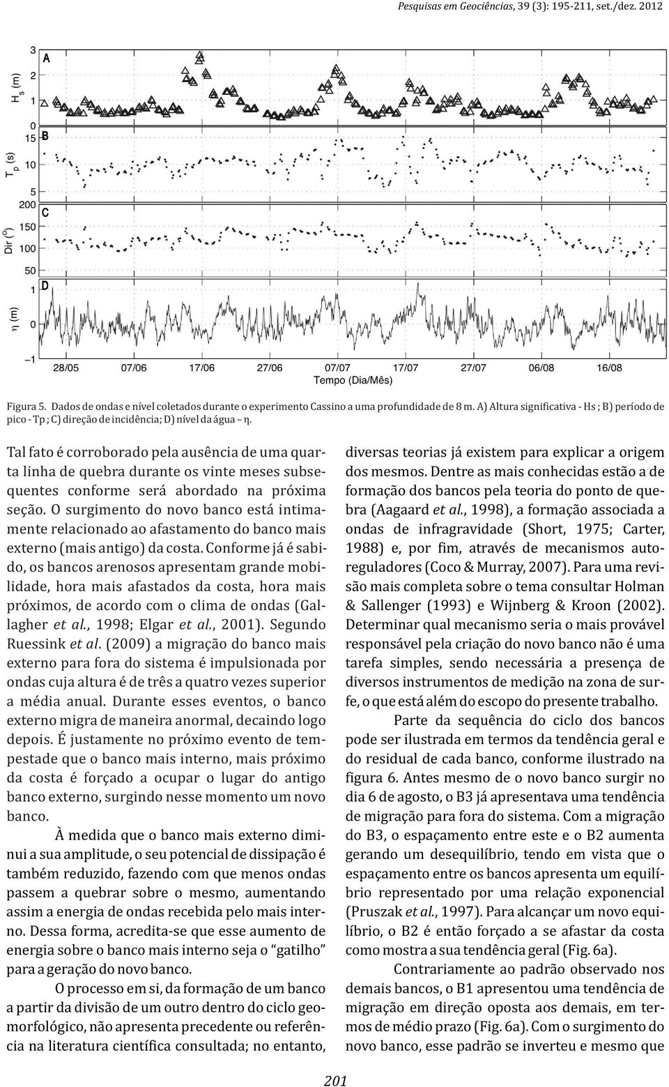 Dentre as mais conhecidas estão a de formação dos bancos pela teoria do ponto de quebra (Aagaard et al.