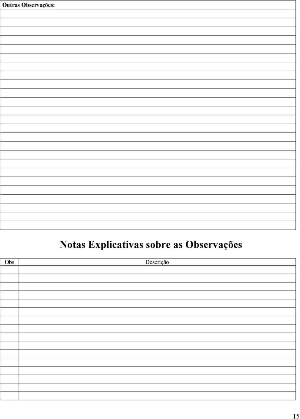 Explicativas sobre