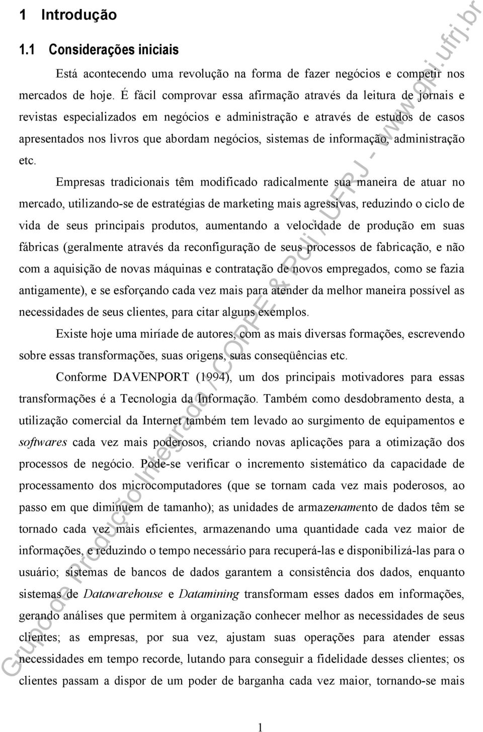 sistemas de informação, administração etc.