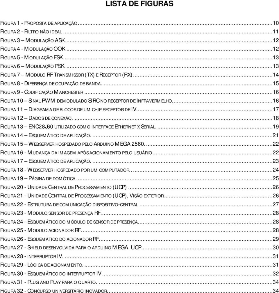 ..16 FIGURA 10 SINAL PWM DEMODULADO SIRC NO RECEPTOR DE INFRAVERMELHO....16 FIGURA 11 DIAGRAMA DE BLOCOS DE UM CHIP RECEPTOR DE IV...17 FIGURA 12 DADOS DE CONEXÃO.