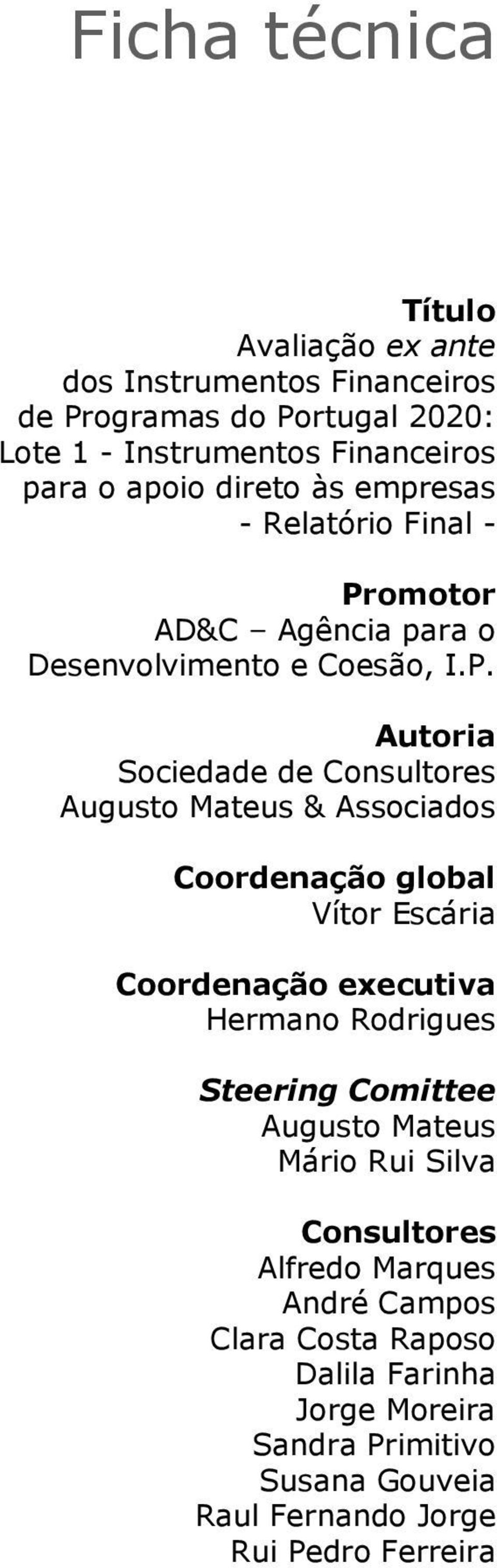 omotor AD&C Agência para o Desenvolvimento e Coesão, I.P.