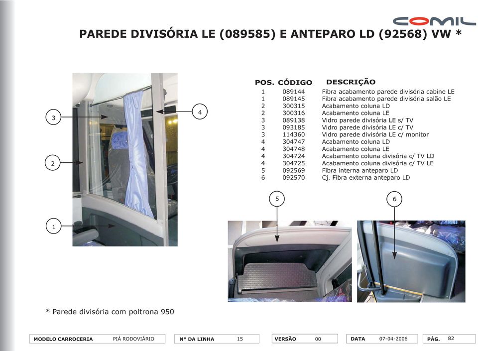 0898 Vidro parede divisória LE s/ TV 0985 Vidro parede divisória LE c/ TV 460 Vidro parede divisória LE c/ monitor 4 04747 Acabamento coluna LD 4 04748 Acabamento coluna