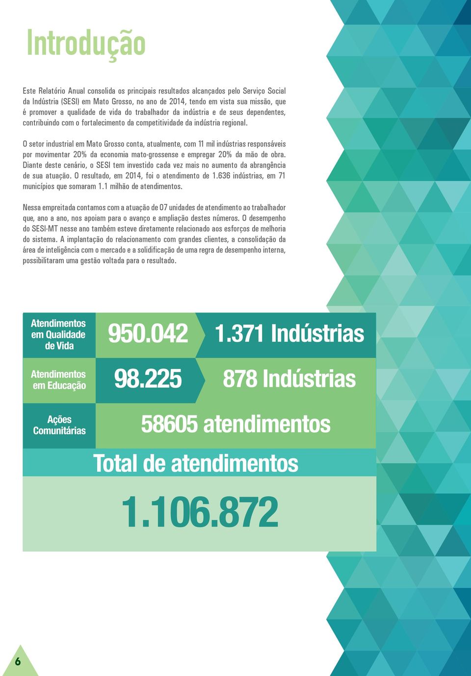 O setor industrial em Mato Grosso conta, atualmente, com 11 mil indústrias responsáveis por movimentar 20% da economia mato-grossense e empregar 20% da mão de obra.