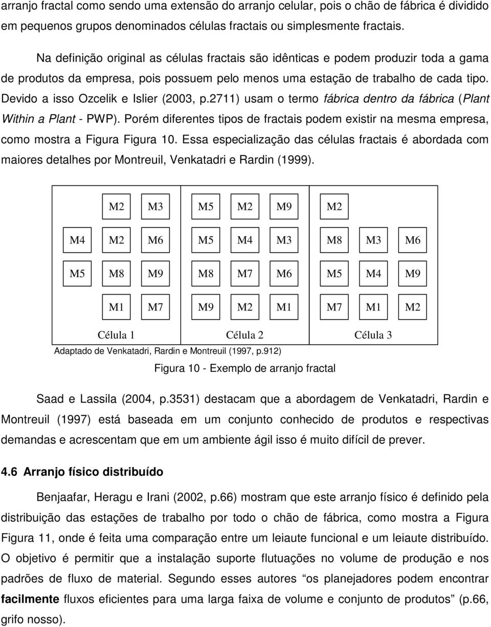 Devido a isso Ozcelik e Islier (2003, p.2711) usam o termo fábrica dentro da fábrica (Plant Within a Plant - PWP).