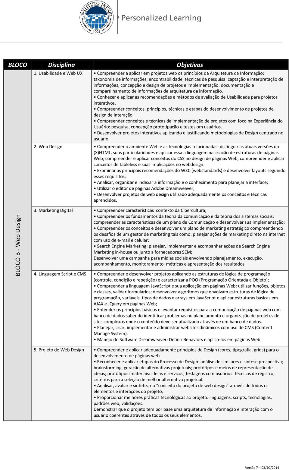 informações, concepção e design de projetos e implementação: documentação e compartilhamento de informações de arquitetura da informação.