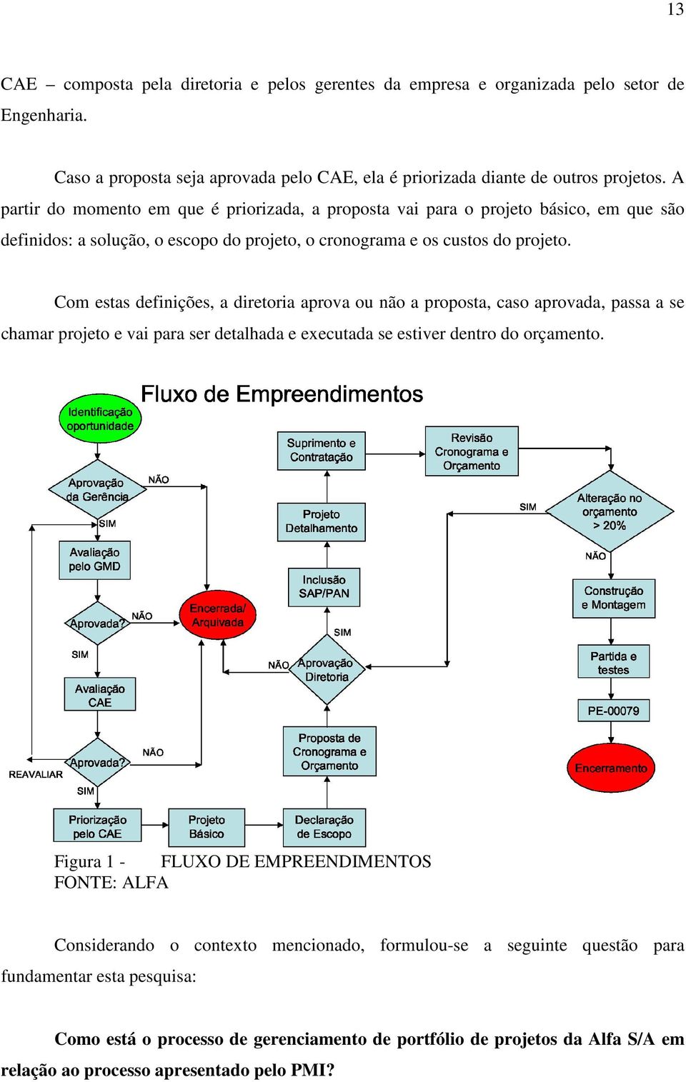 Com estas definições, a diretoria aprova ou não a proposta, caso aprovada, passa a se chamar projeto e vai para ser detalhada e executada se estiver dentro do orçamento.