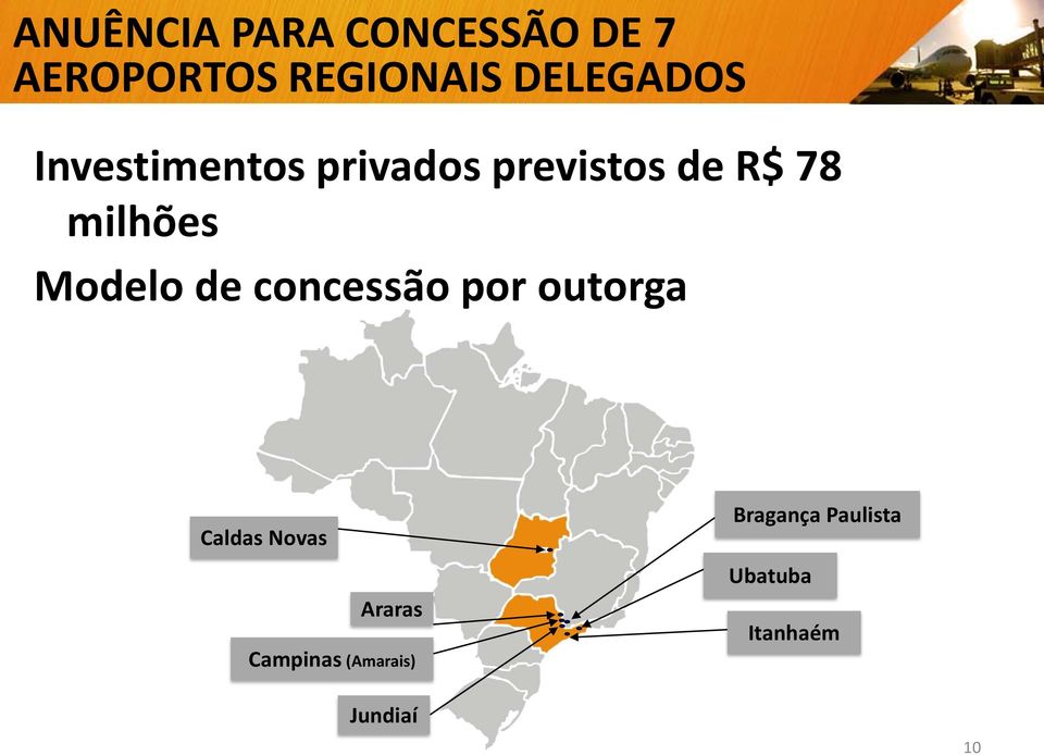 milhões Modelo de concessão por outorga Caldas Novas