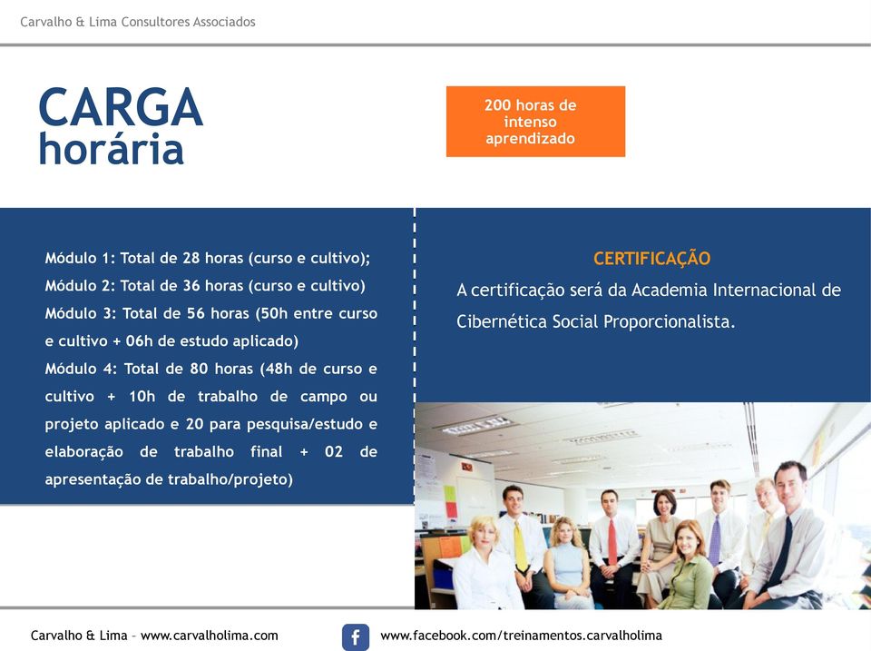 cultivo + 10h de trabalho de campo ou projeto aplicado e 20 para pesquisa/estudo e elaboração de trabalho final + 02 de apresentação de