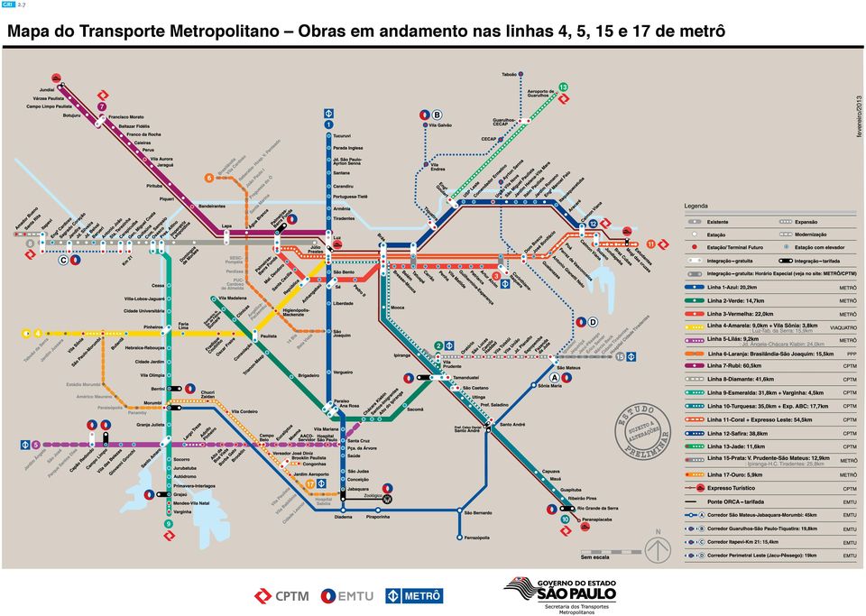 Metropolitano Obras em