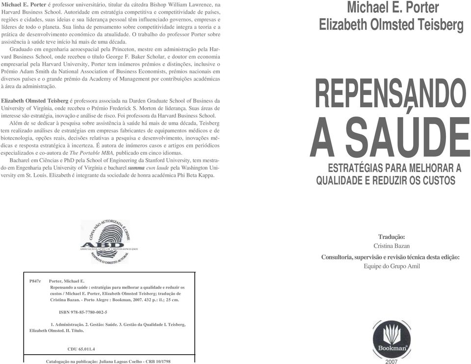 Sua linha de pensamento sobre competitividade integra a teoria e a prática de desenvolvimento económico da atualidade.