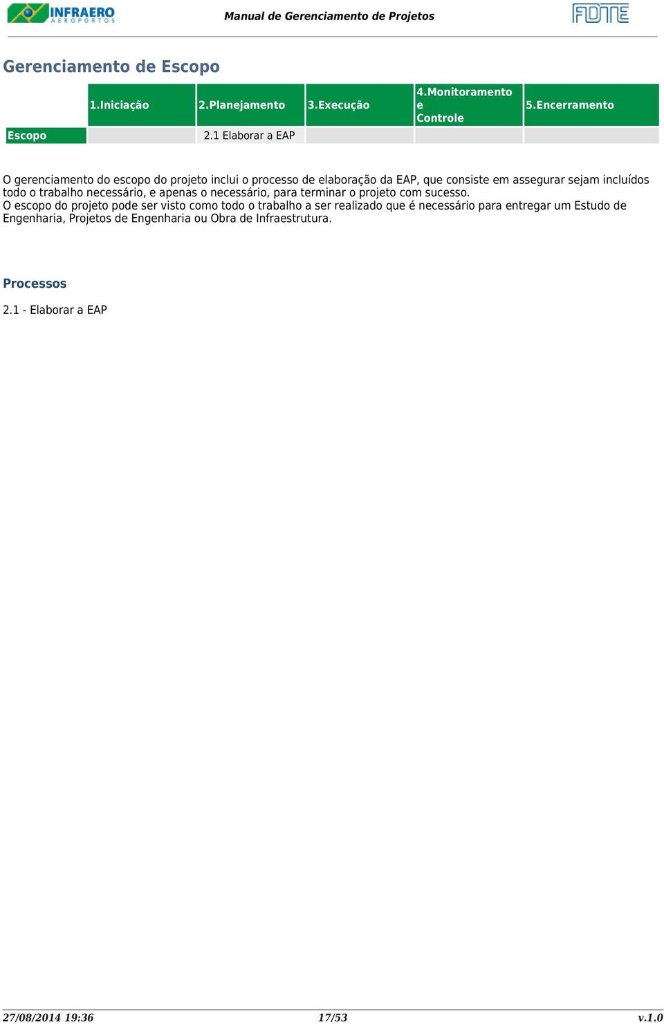 trabalho necessário, e apenas o necessário, para terminar o projeto com sucesso.