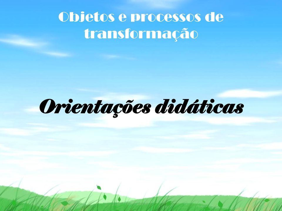 transformação