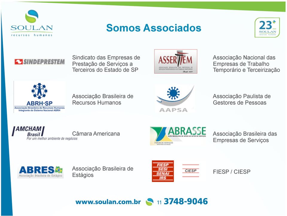 Brasileira de Recursos Humanos Associação Paulista de Gestores de Pessoas Câmara Americana