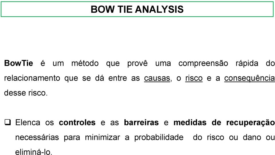 desse risco.