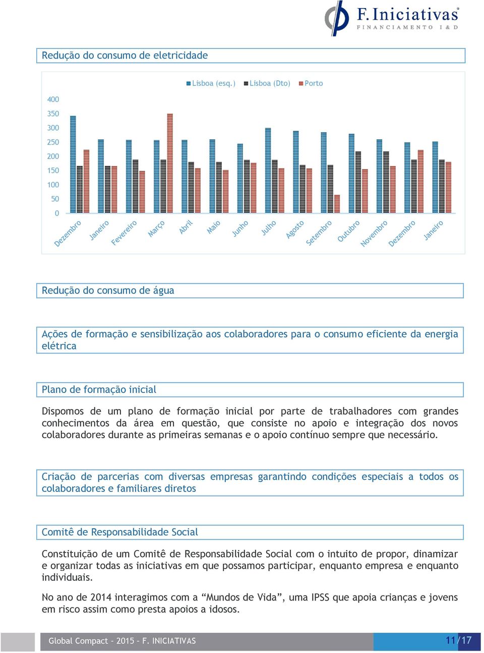 inicial Dispomos de um plano de formação inicial por parte de trabalhadores com grandes conhecimentos da área em questão, que consiste no apoio e integração dos novos colaboradores durante as