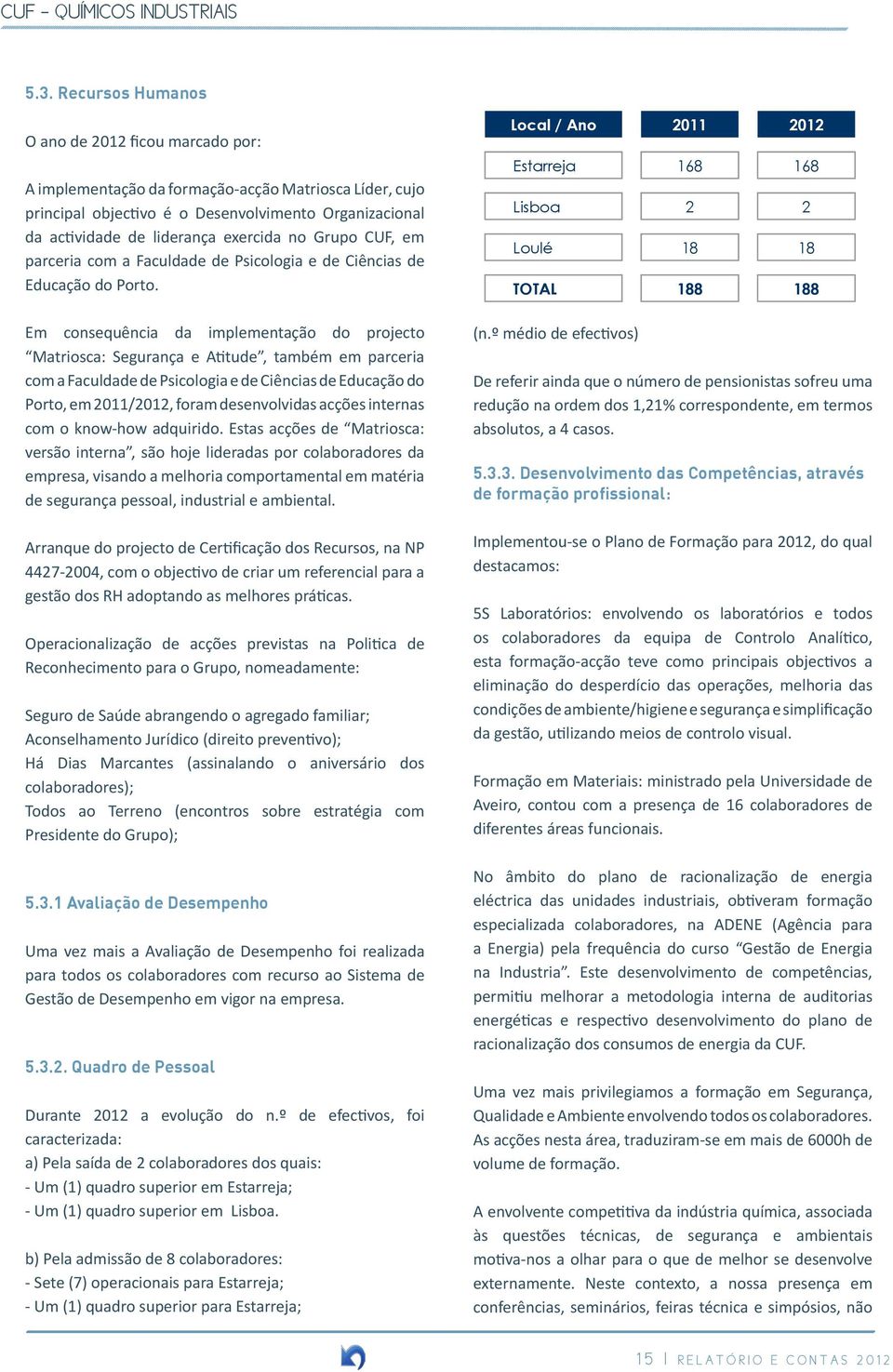 Em consequência da implementação do projecto Matriosca: Segurança e Atitude, também em parceria com a Faculdade de Psicologia e de Ciências de Educação do Porto, em 2011/2012, foram desenvolvidas