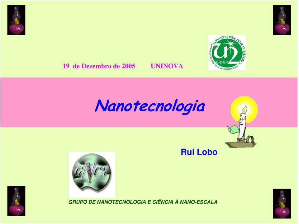 GRUPO DE NANOTECNOLOGIA