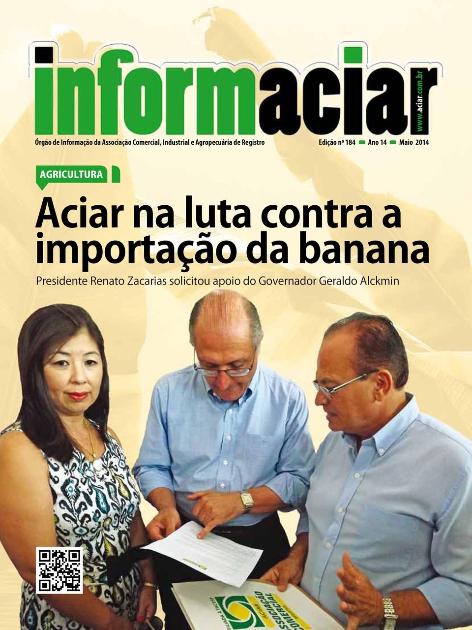 Agropecuária de Registro Edição nº 184 Ano 14 Maio 2014